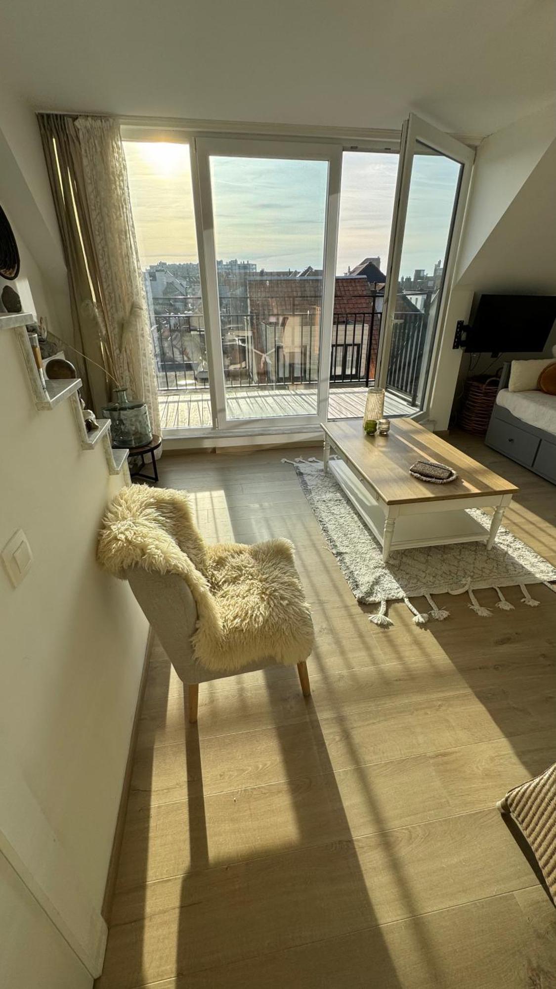 Ferienwohnung Viki'S Penthousje Blankenberge Exterior foto